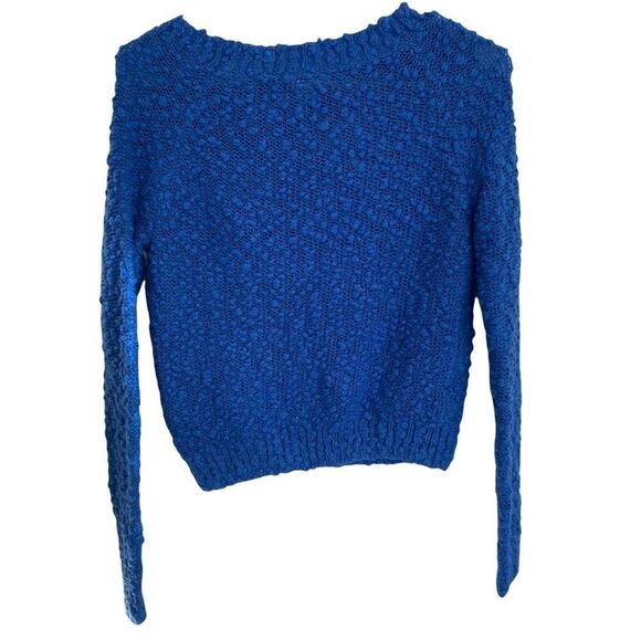 Divided H&M Blue Long Sleeve Sweater Sz 4 - Picture 3 of 7